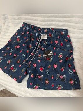 Boardies Apparel Men's Navy Swim Trunks Brand New With Tag